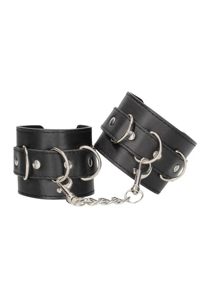 Ouch Premium Bonded Leather Cuffs For Hands Or Ankles Ouch Couples Ouch Premium Bonded Leather Cuffs For Hands Or Ankles Ouch Couples