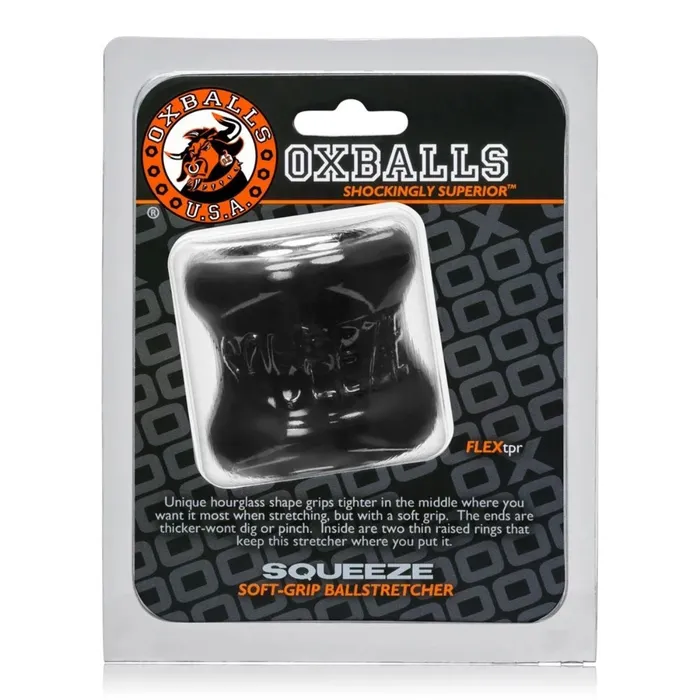 Oxballs Anal Oxballs Squeeze Ball Stretcher Black