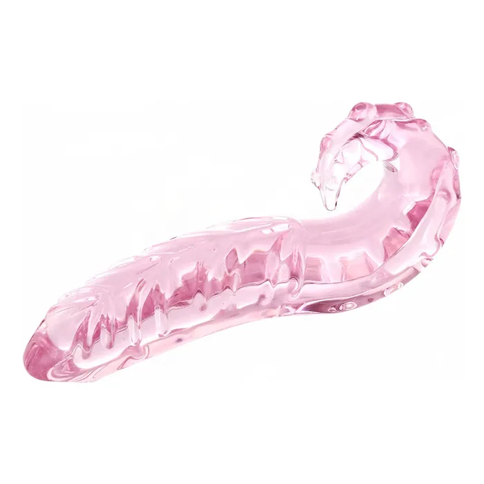 Pink Anal Tentacle Glass Dildo Love Plugs Dildos Pink Anal Tentacle Glass Dildo Love Plugs Dildos