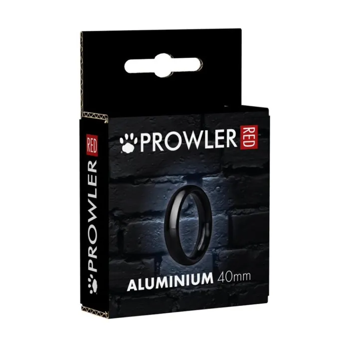 Prowler RED Aluminum Cock Ring 40mm Black Prowler RED Male Sex Toys