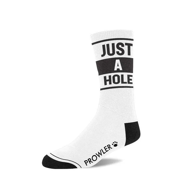 Prowler RED Anal Prowler RED Just A Hole Socks Black White