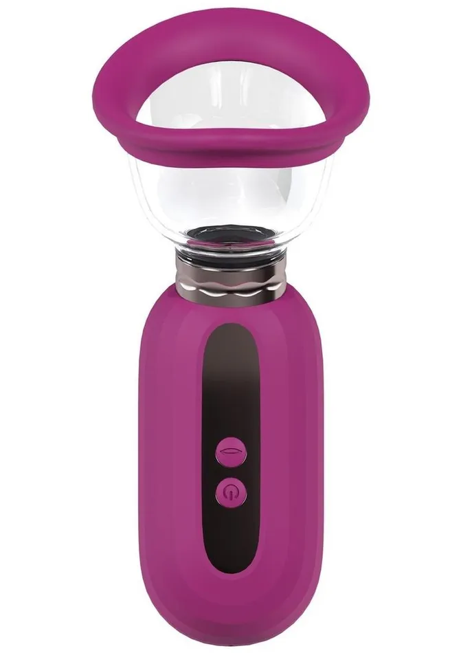 Pumped Pumped Dazzling Automatic 5 Speed Silicone Rechargeable Vulva Clitoral Nipple and Breast Pump Female Sex Toys