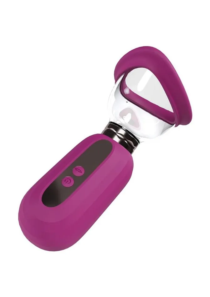 Pumped Pumped Dazzling Automatic 5 Speed Silicone Rechargeable Vulva Clitoral Nipple and Breast Pump Female Sex Toys