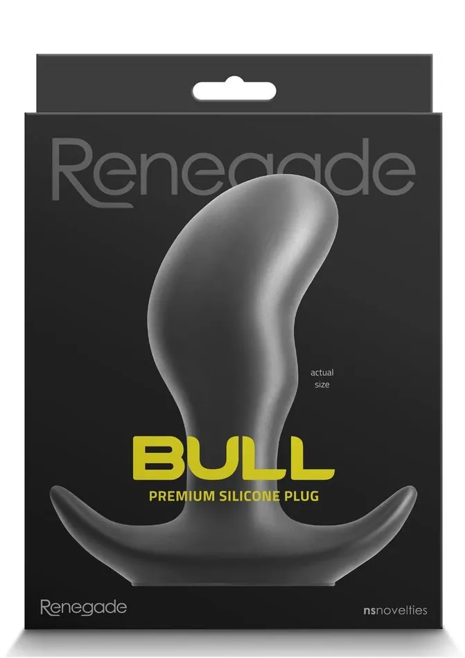Renegade Male Sex Toys Renegade Bull Silicone Anal Plug