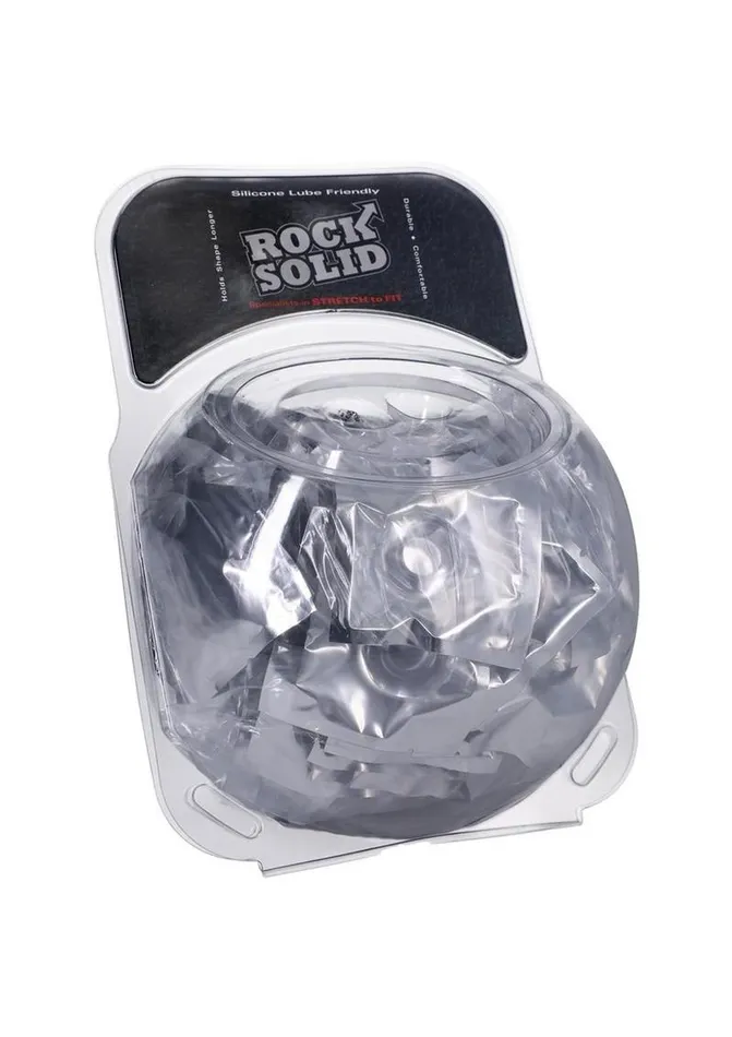 Rock Solid Donut Cock Ring Clambowl Rock Solid Male Sex Toys