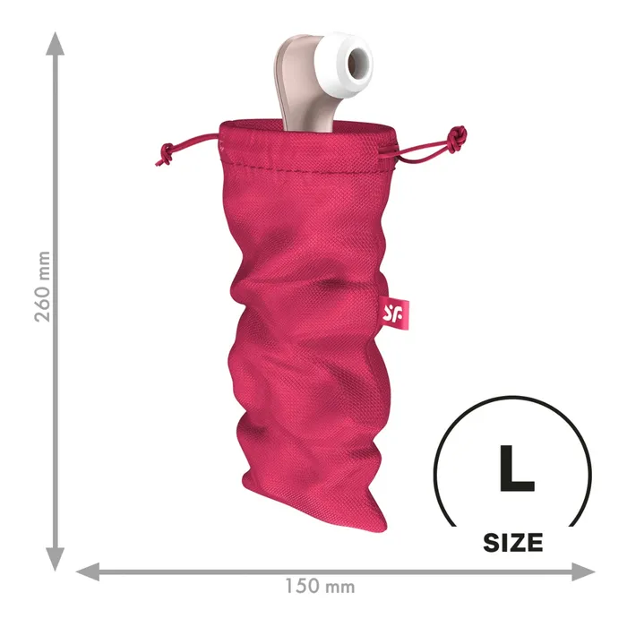 Satisfyer Treasure Bag Toy Bag Pink Large Satisfyer Vibrators