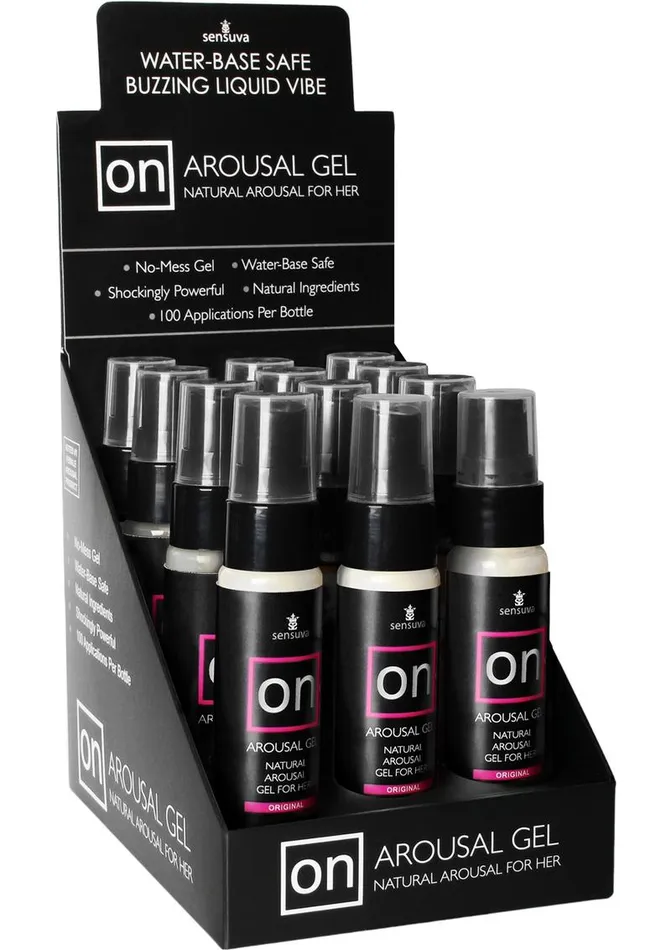 Sensuva On Arousal Gel Water Base Original Natural Gel For Her On for Her Anal