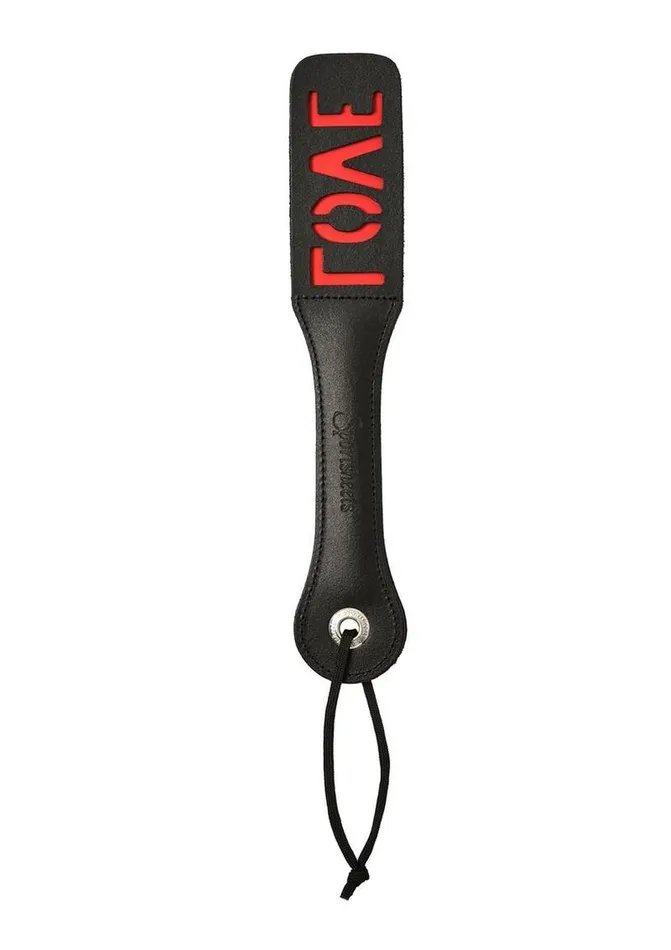 Sportsheets Vibrators Sportsheets Leather Love Impression Paddle