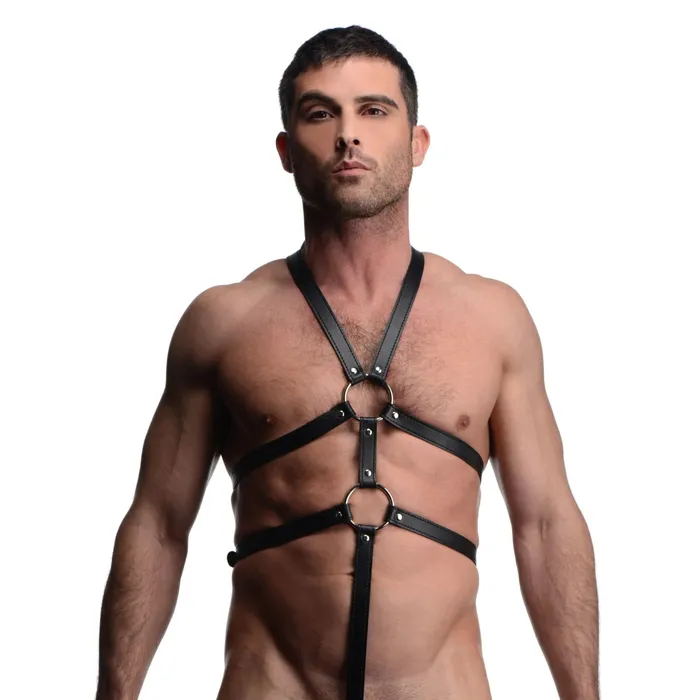Strict Anal Strict Male Full Body Harness Black Strict Anal Strict Male Full Body Harness Black