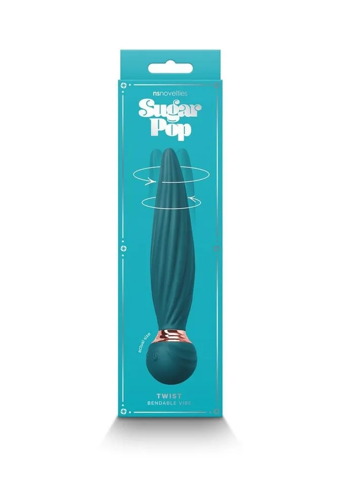 Sugar Pop Sugar Pop Twist Rechargeable Silicone Vibrator Female Sex Toys