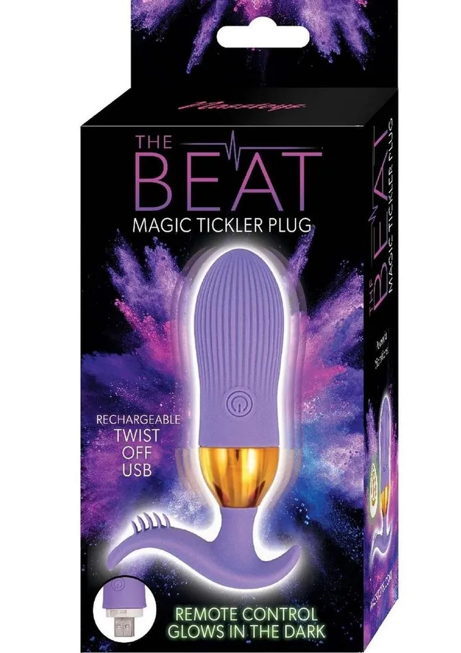 The Beat Anal The Beat Magic Tickler Rechargeable Silicone Plug