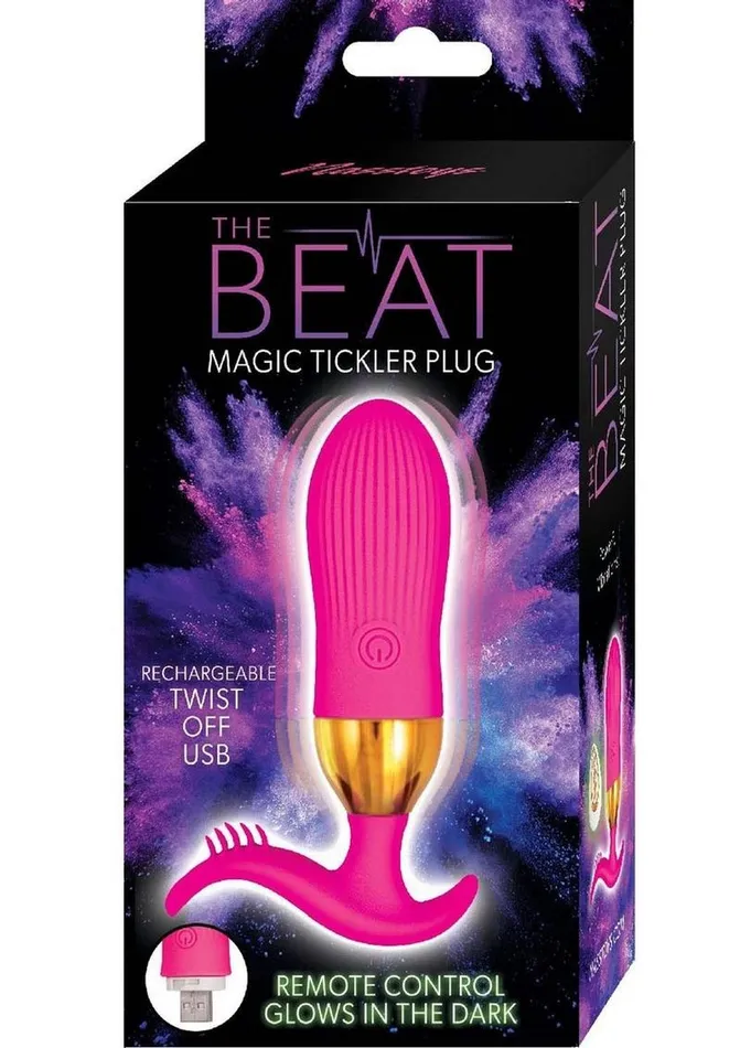 The Beat Anal The Beat Magic Tickler Rechargeable Silicone Plug