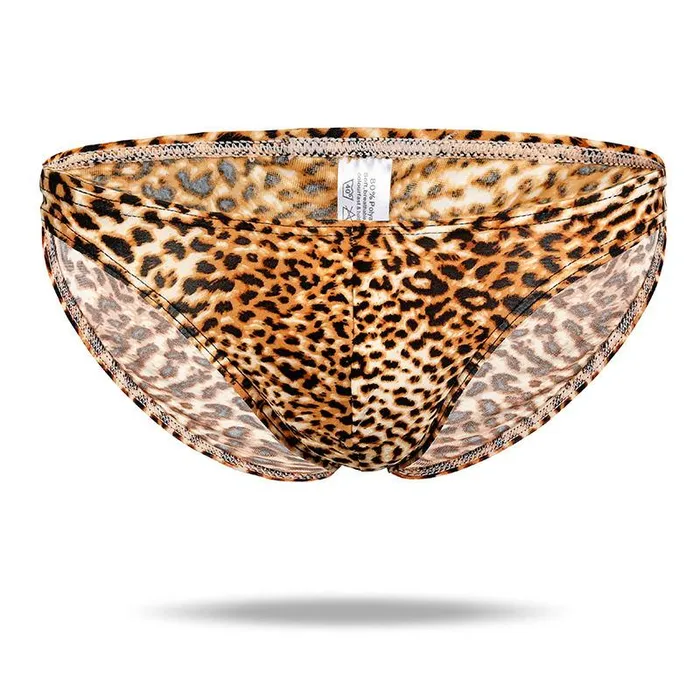 Versaley Female Sex Toys Ice Silk Sexy leopard Mens Brief Versaley Female Sex Toys Ice Silk Sexy leopard Mens Brief