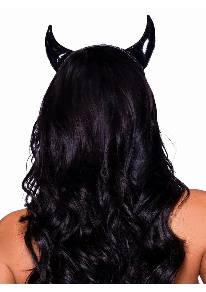 Vibrators Leg Avenue Vinyl Devil Horns Leg Avenue