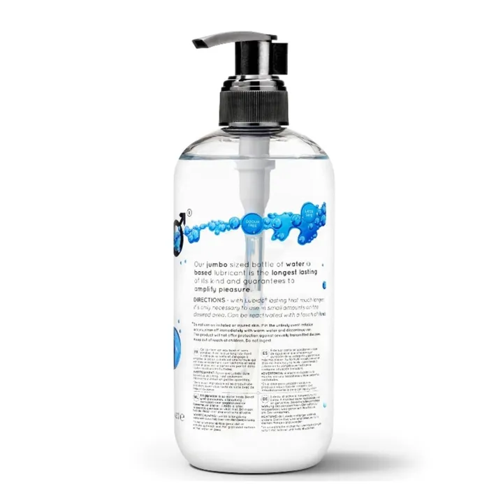 Vibrators Lubido Lubido Water Based Lube 500ml Vibrators Lubido Lubido Water Based Lube 500ml