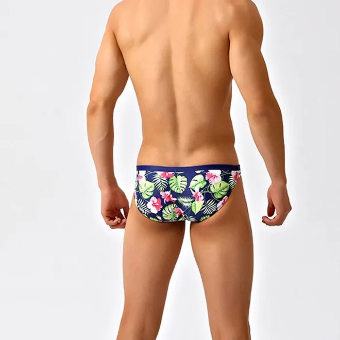 Vibrators mysite Hawaiian Floral Skinny Swim Briefs