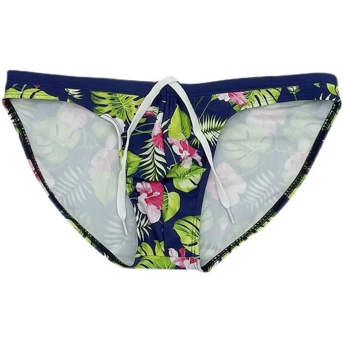 Vibrators mysite Hawaiian Floral Skinny Swim Briefs