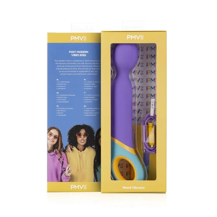Vibrators PMV20 PMV20 Base Wand Vibrator Purple Vibrators PMV20 PMV20 Base Wand Vibrator Purple