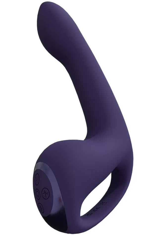 Vive by Shots Female Sex Toys Vive Riko Rechargeable Silicone Triple Motor Thumper with Finger Motion Vibrator