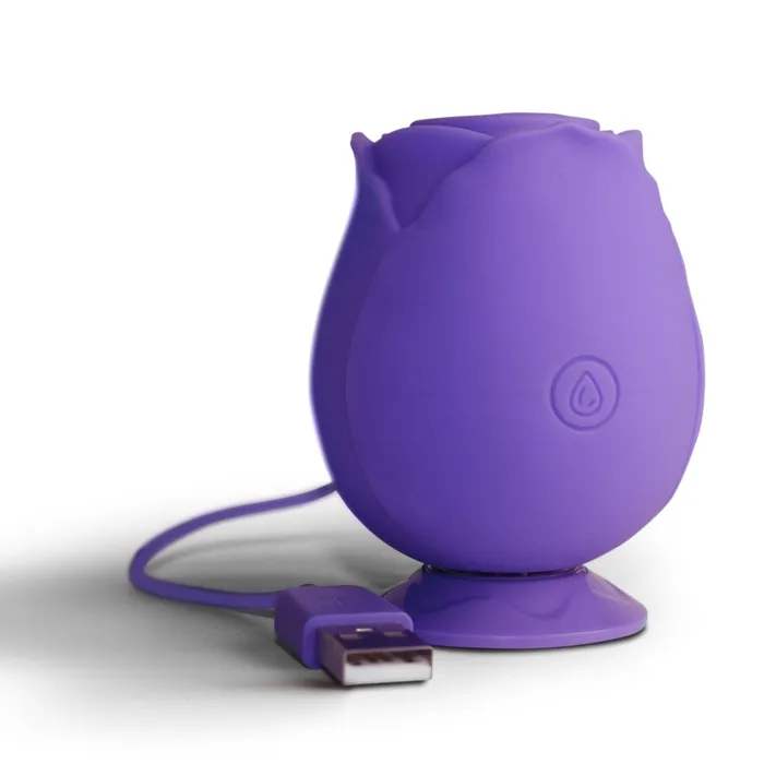 You Love Me Vibrators You Love Me Pick Me Rose Suction Vibrator Purple