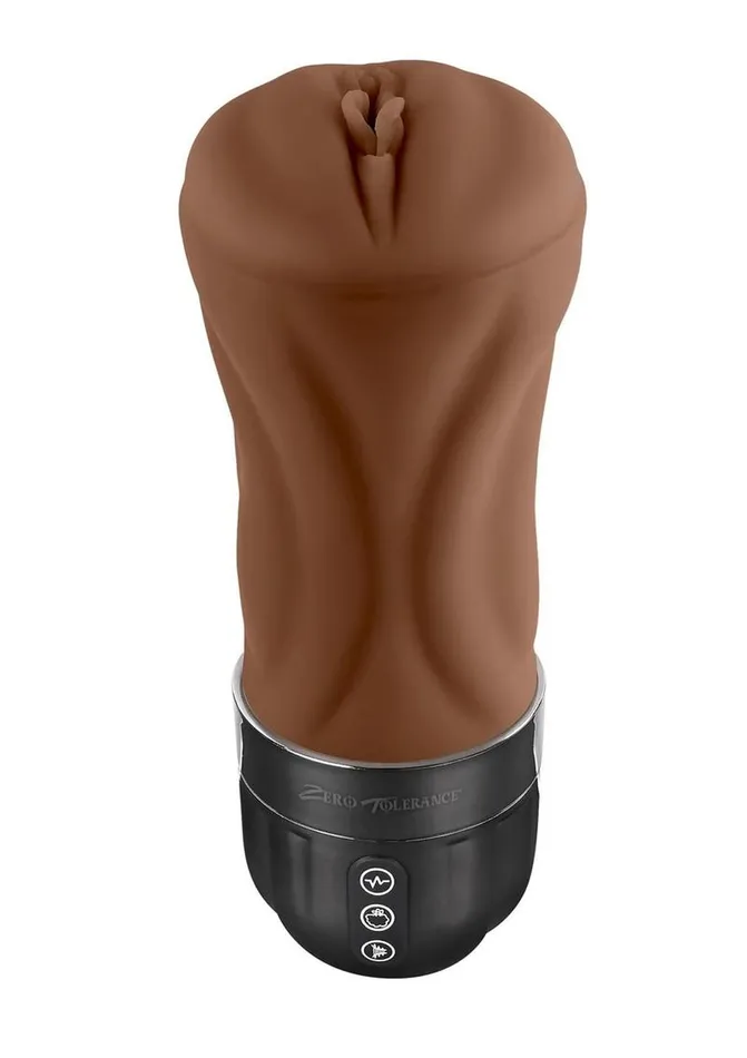 Zero Tolerance Zero Tolerance Tight Lipped Rechargeable Pussy Masturbator Male Sex Toys