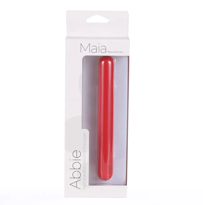 Abbie XLong Super Charged Bullet Red Maia Toys Vibrators Abbie XLong Super Charged Bullet Red Maia Toys Vibrators