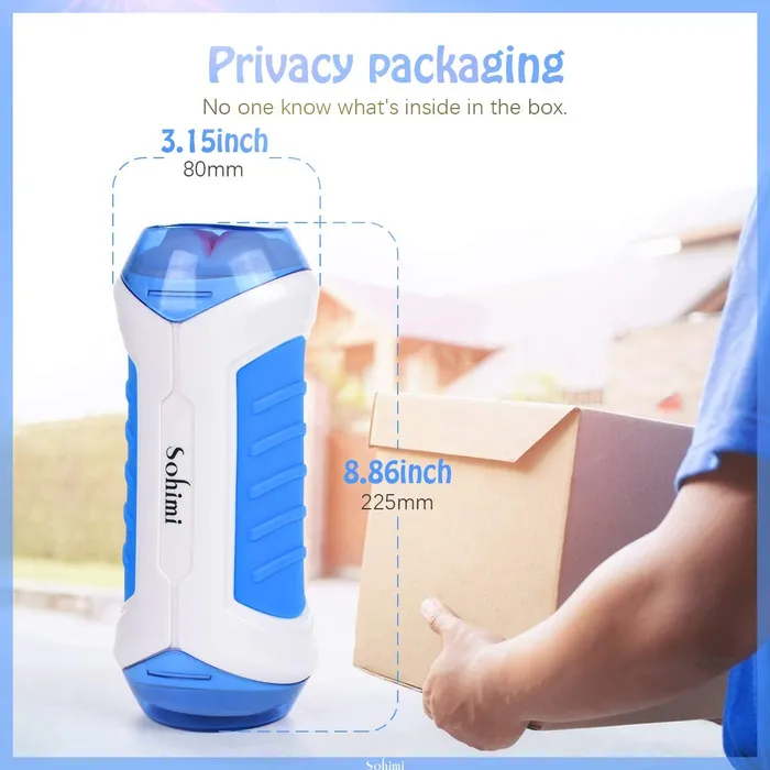 ADLTOYFUN Male Sex Toys Masturbator Toy Oral Sex Toy Realistic Male Masturbator