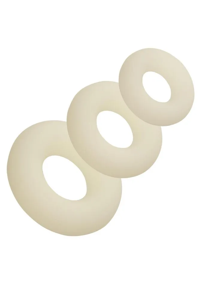 Alpha Female Sex Toys Alpha Glow In The Dark Liquid Silicone 3 Ring