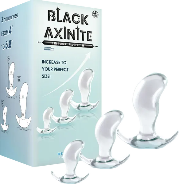 Anal Excellent Power 3 In 1 Anal Plug Kit Set Anal Excellent Power 3 In 1 Anal Plug Kit Set