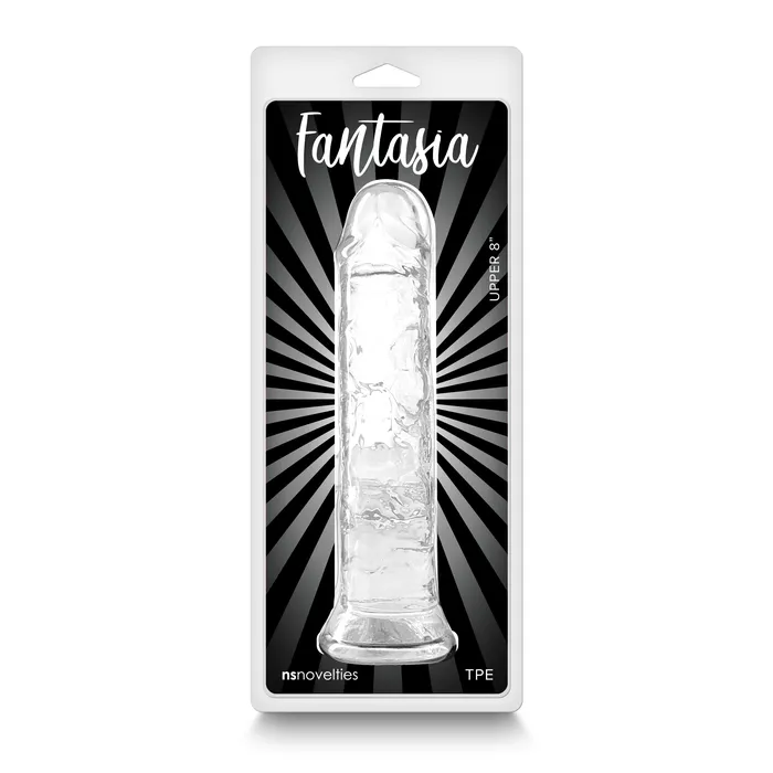 Anal Fantasia Upper 8 Inch Clear nsnovelties Anal Fantasia Upper 8 Inch Clear nsnovelties