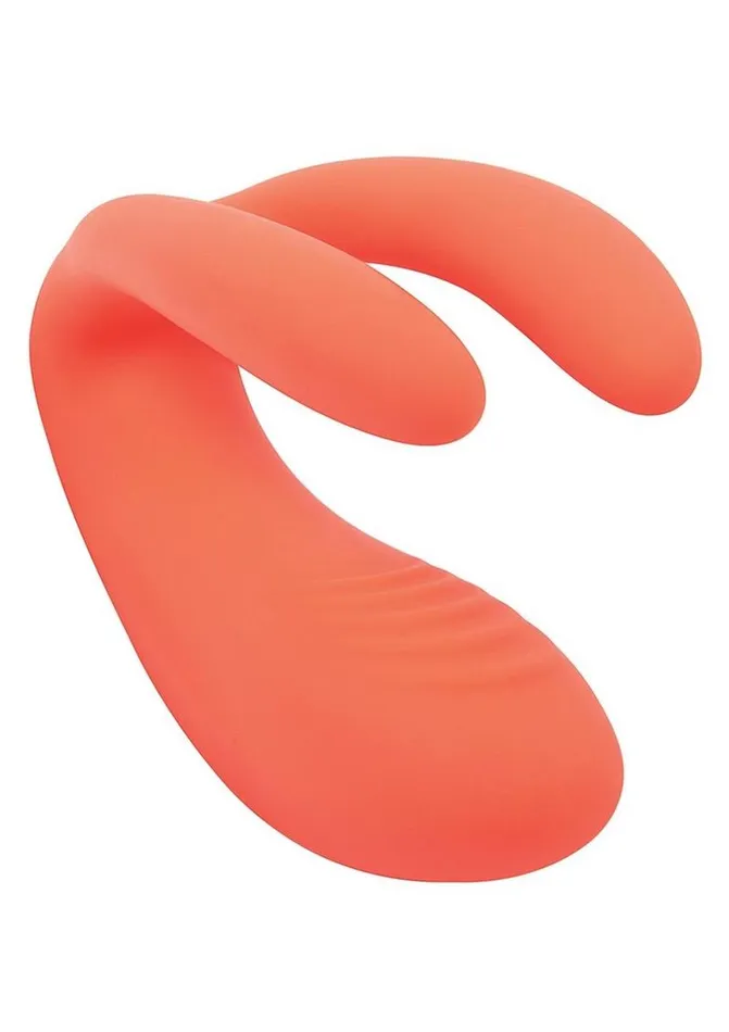 Bodywand Id Bridge Rechargeable Silicone Vibrator with Clitoral Stimulator Bodywand Female Sex Toys