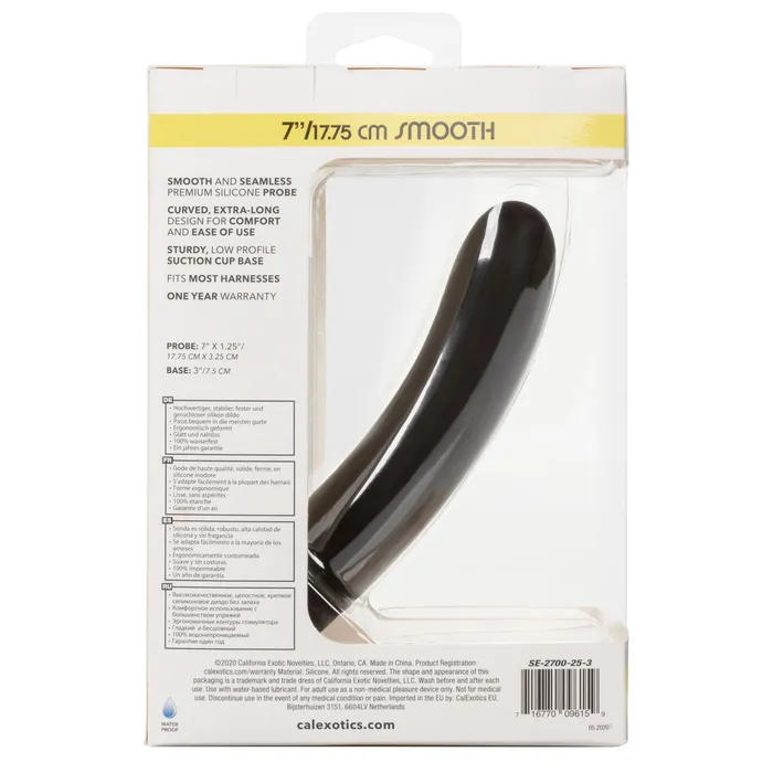 Boundless Smooth 7 Inch Black CalExotics Anal Boundless Smooth 7 Inch Black CalExotics Anal