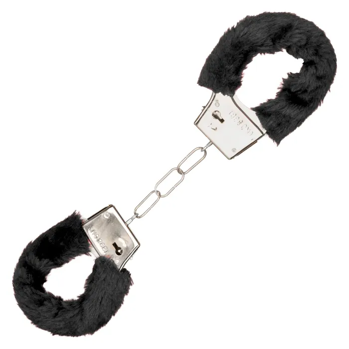 CalExotics Anal Playful Furry Cuffs Black CalExotics Anal Playful Furry Cuffs Black
