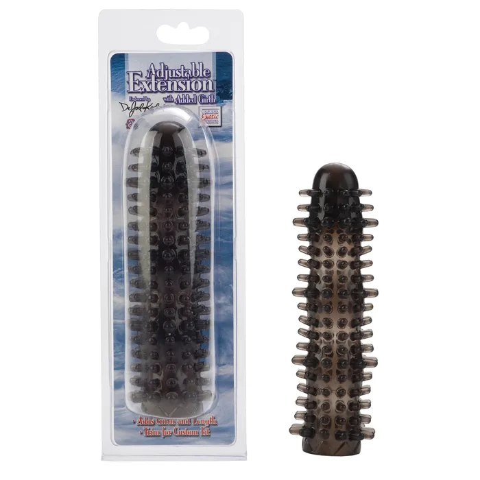 CalExotics Male Sex Toys Dr Joel Kaplan Adjustable Extension With Added Girth Smoke CalExotics Male Sex Toys Dr Joel Kaplan Adjustable Extension With Added Girth Smoke