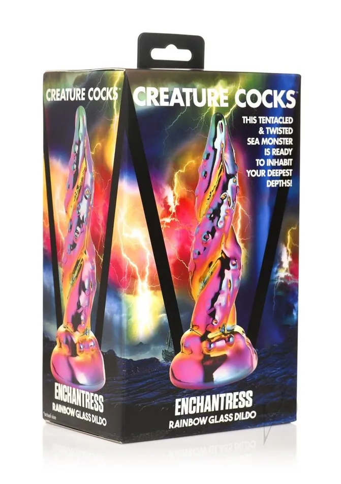 Creature Cock Enchantress Rainbow Glass Creature Cocks Dildos