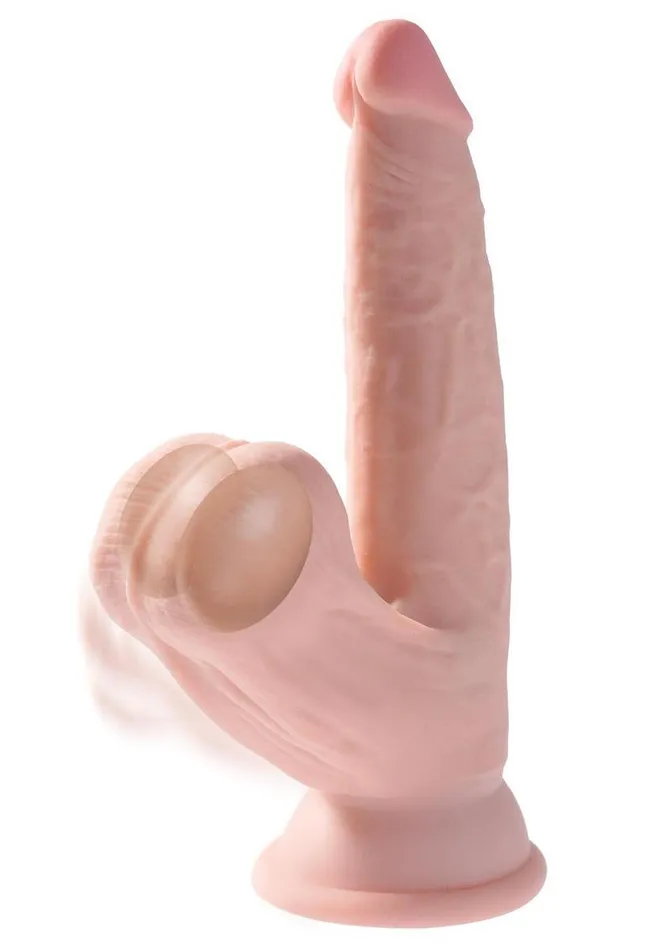Dildos King Cock King Cock Triple Density Cock with Swinging Balls