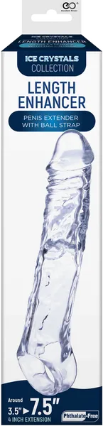 Dildos Length Enhancer 75 Clear Excellent Power Dildos Length Enhancer 75 Clear Excellent Power