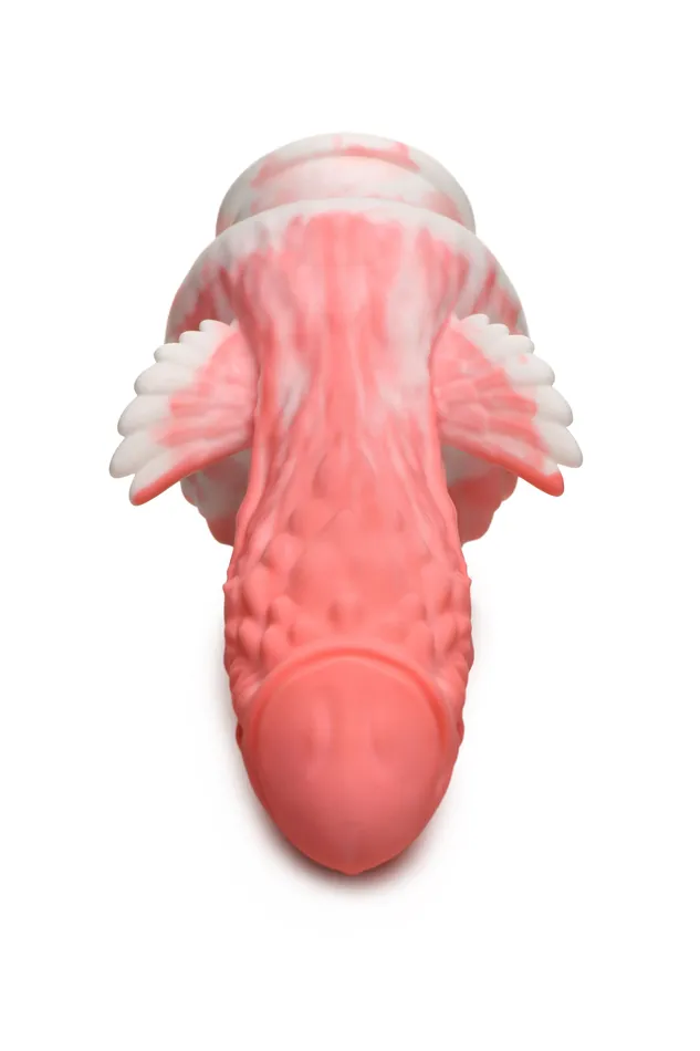 Dildos Pegasus Pecker Winged Silicone Dildo Pinkwhite XR Brands Creature Cocks Dildos Pegasus Pecker Winged Silicone Dildo Pinkwhite XR Brands Creature Cocks
