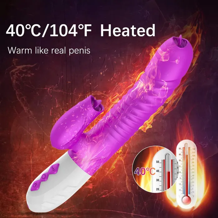 Female Sex Toys ADLTOYFUN GSpot Rabbit Vibrator Vibrating Dildo