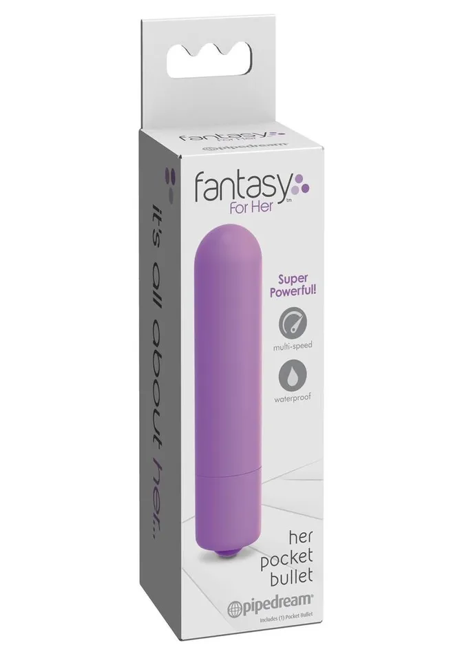 Female Sex Toys Fantasy For Her Fantasy For Her Pocket Bullet Vibrator Waterproof Multi Speed