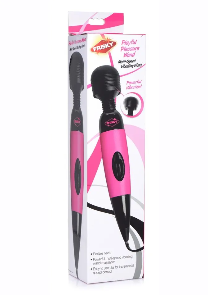 Female Sex Toys Frisky Frisky Playful Pleasure Plug In Wand Massager