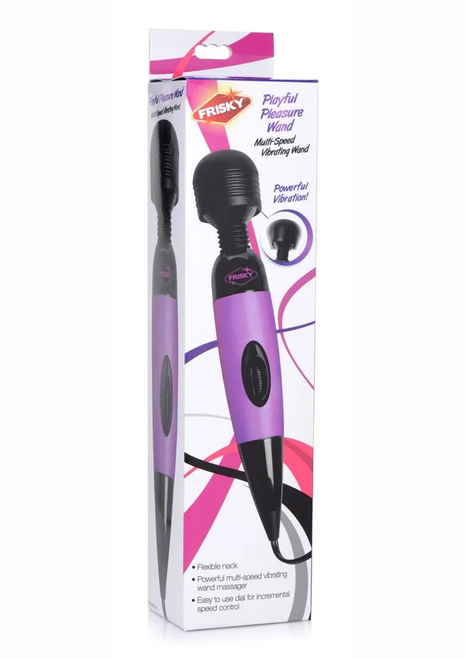 Female Sex Toys Frisky Frisky Playful Pleasure Plug In Wand Massager