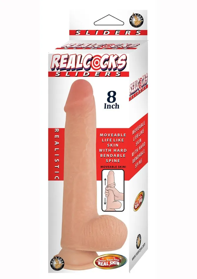 Female Sex Toys Realcocks Realcocks Sliders Dildo with Balls Female Sex Toys Realcocks Realcocks Sliders Dildo with Balls