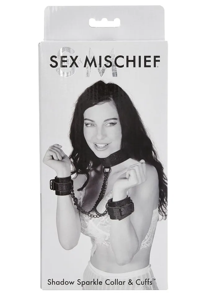 Female Sex Toys Sex and Mischief Sex and Mischief Shadow Sparkle Collar and Cuff Female Sex Toys Sex and Mischief Sex and Mischief Shadow Sparkle Collar and Cuff