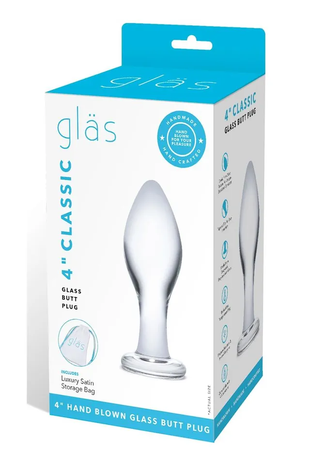 Glas Anal Glas Classic Glass Butt Plug