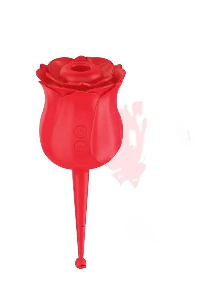 Icon Brands Vibrators Wild Rose Le Point Suctionstim Red Icon Brands Vibrators Wild Rose Le Point Suctionstim Red