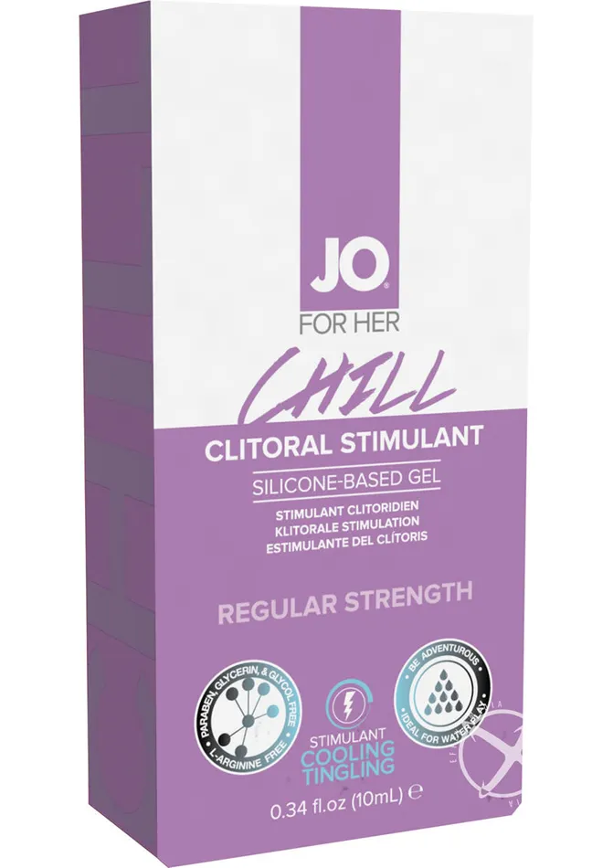 JO Chill Silicone Clitoral Stimulant Gel System JO Female Sex Toys JO Chill Silicone Clitoral Stimulant Gel System JO Female Sex Toys