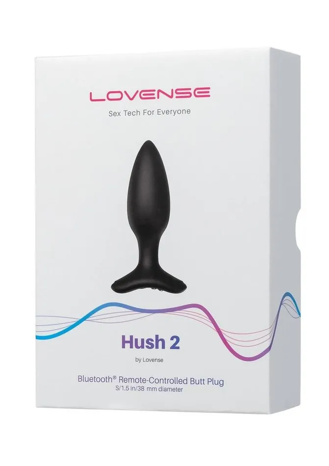Lovense Hush 2 Rechargeable App Compatible Silicone Vibrating Anal Plug Lovense Male Sex Toys Lovense Hush 2 Rechargeable App Compatible Silicone Vibrating Anal Plug Lovense Male Sex Toys