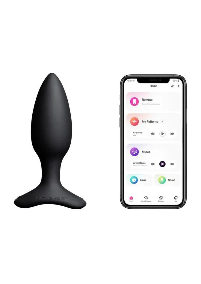 Lovense Hush 2 Rechargeable App Compatible Silicone Vibrating Anal Plug Lovense Male Sex Toys Lovense Hush 2 Rechargeable App Compatible Silicone Vibrating Anal Plug Lovense Male Sex Toys