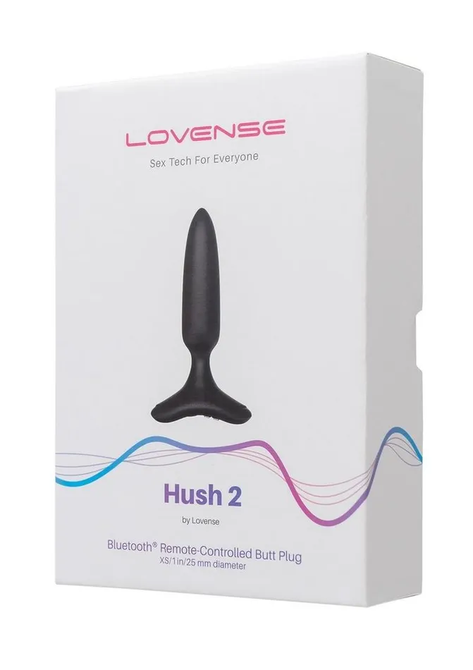 Lovense Hush 2 Rechargeable App Compatible Silicone Vibrating Anal Plug Lovense Male Sex Toys Lovense Hush 2 Rechargeable App Compatible Silicone Vibrating Anal Plug Lovense Male Sex Toys